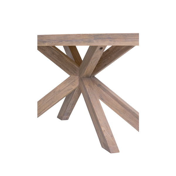 Fabiana Oak 190cm Large Oval Dining Table