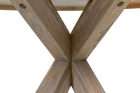 Fabiana Oak 190cm Large Oval Dining Table