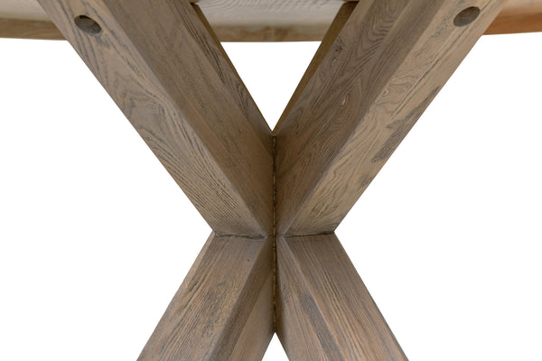 Fabiana Oak 190cm Large Oval Dining Table