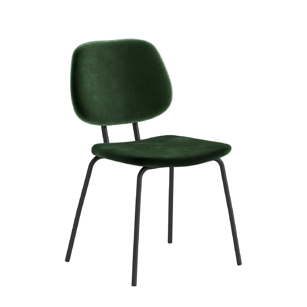 Surrey Green Velvet Lily Dining Chair