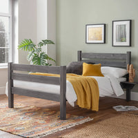 Woodbury Plus 6ft Wooden Super King Size High Foot End Bed Frame