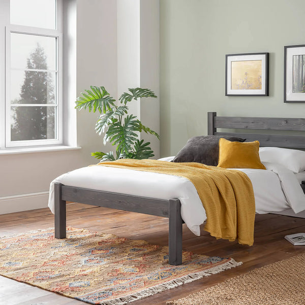 Woodbury Plus 3ft Wooden Single Low Foot End Bed Frame