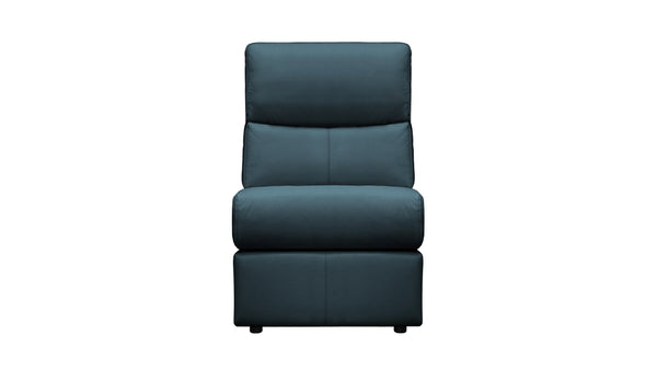 G Plan Harper Leather Armless Unit