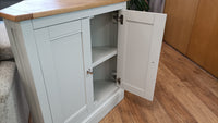 Clearance Chester Ivory Corner Cupboard
