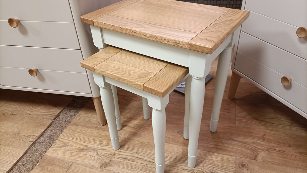 Clearance Chester Ivory Nest of Tables