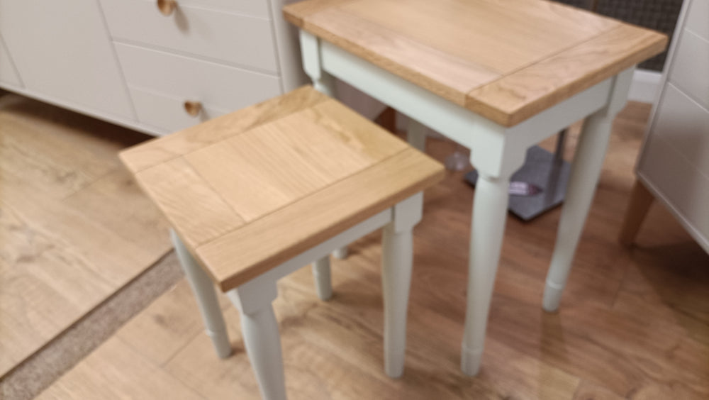 Clearance Chester Ivory Nest of Tables