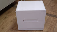 Clearance Marbella 2 Drawer Bedside