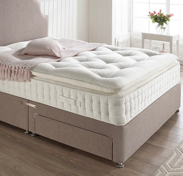 Kensington 4000 4ft Small Double Pocket Sprung Pillow Top Mattress