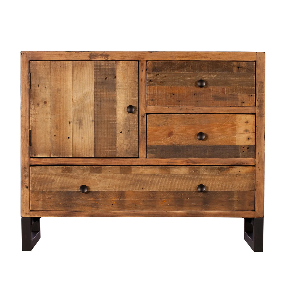 Nassau Narrow Sideboard - Solid Reclaimed Wood