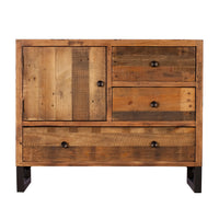 Nassau Narrow Sideboard - Solid Reclaimed Wood