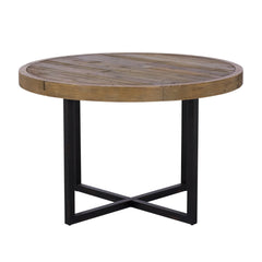 Nassau Round Dining Table - Solid Reclaimed Wood