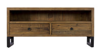 Nassau Small TV Unit - Solid Reclaimed Wood