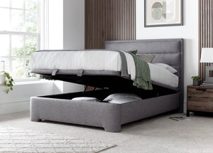 Kendall 5ft Upholstered Ottoman Bed Frame