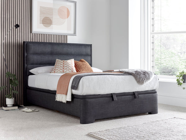 Kendall 6ft Upholstered Ottoman Bed Frame
