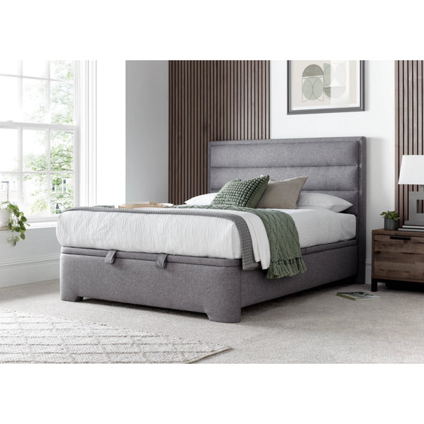 Kendall 6ft Upholstered Ottoman Bed Frame