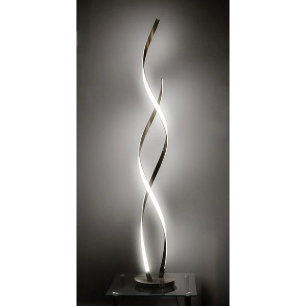 LED Double Twist Floor Lamp