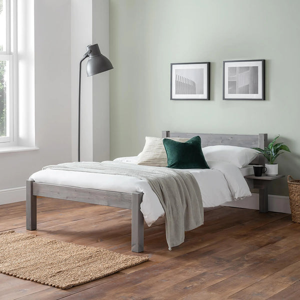 Woolacombe 4ft6 Wooden Double Bed Frame