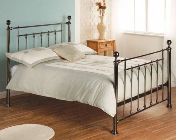 Lydia Metal 4ft6 Bed Frame