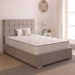 Milo 48inch 4ft6 Double Upholstered Bed Frame with Ottoman Option