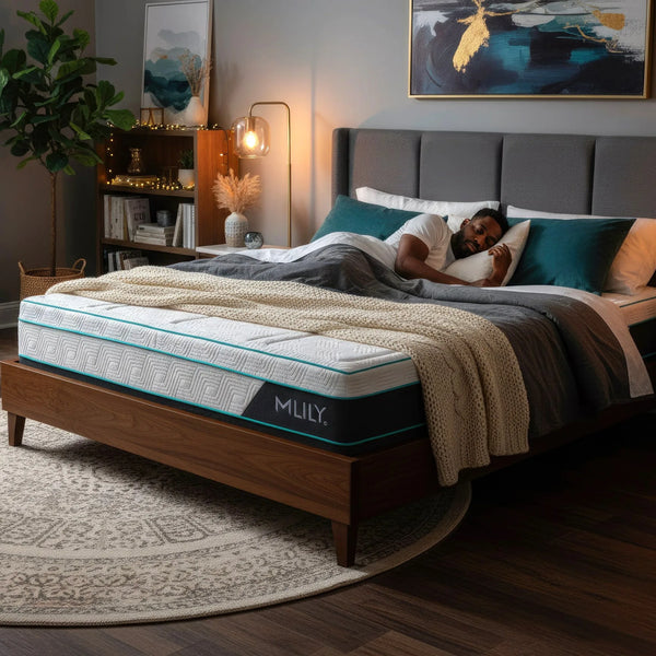 Mlily Pocket Spring with Memory & Gel Foam Divan Beds