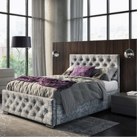 Malibu Upholstered 6ft Super King Size Bed Frame