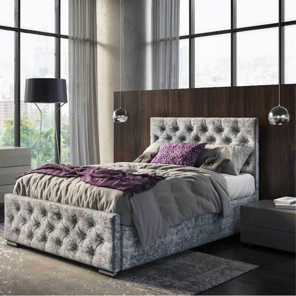 Malibu Upholstered 3ft Single Bed Frame