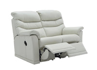 G Plan Malvern Leather 2 Seater Sofa