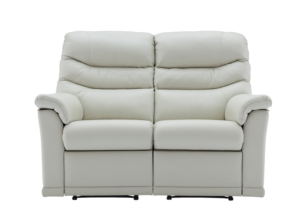 G Plan Malvern Leather 2 Seater Sofa