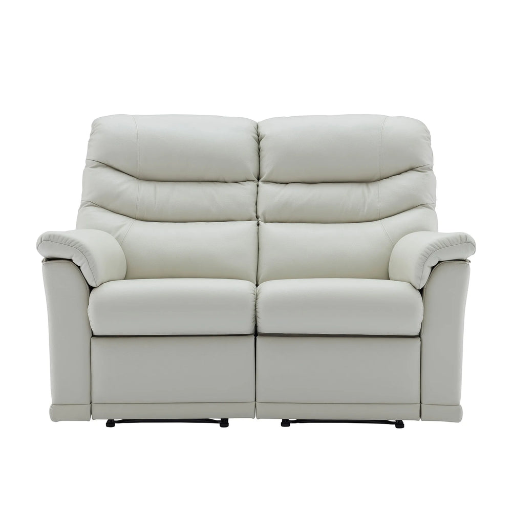 G Plan Malvern Leather 2 Seater Sofa