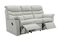 G Plan Malvern Leather 3 Seater Sofa (3 Cushions)
