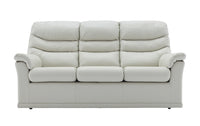 G Plan Malvern Leather 3 Seater Sofa (3 Cushions)