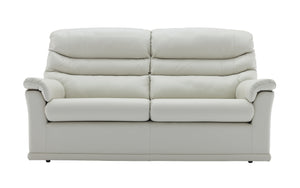 G Plan Malvern Leather 3 Seater Sofa (2 Cushions)