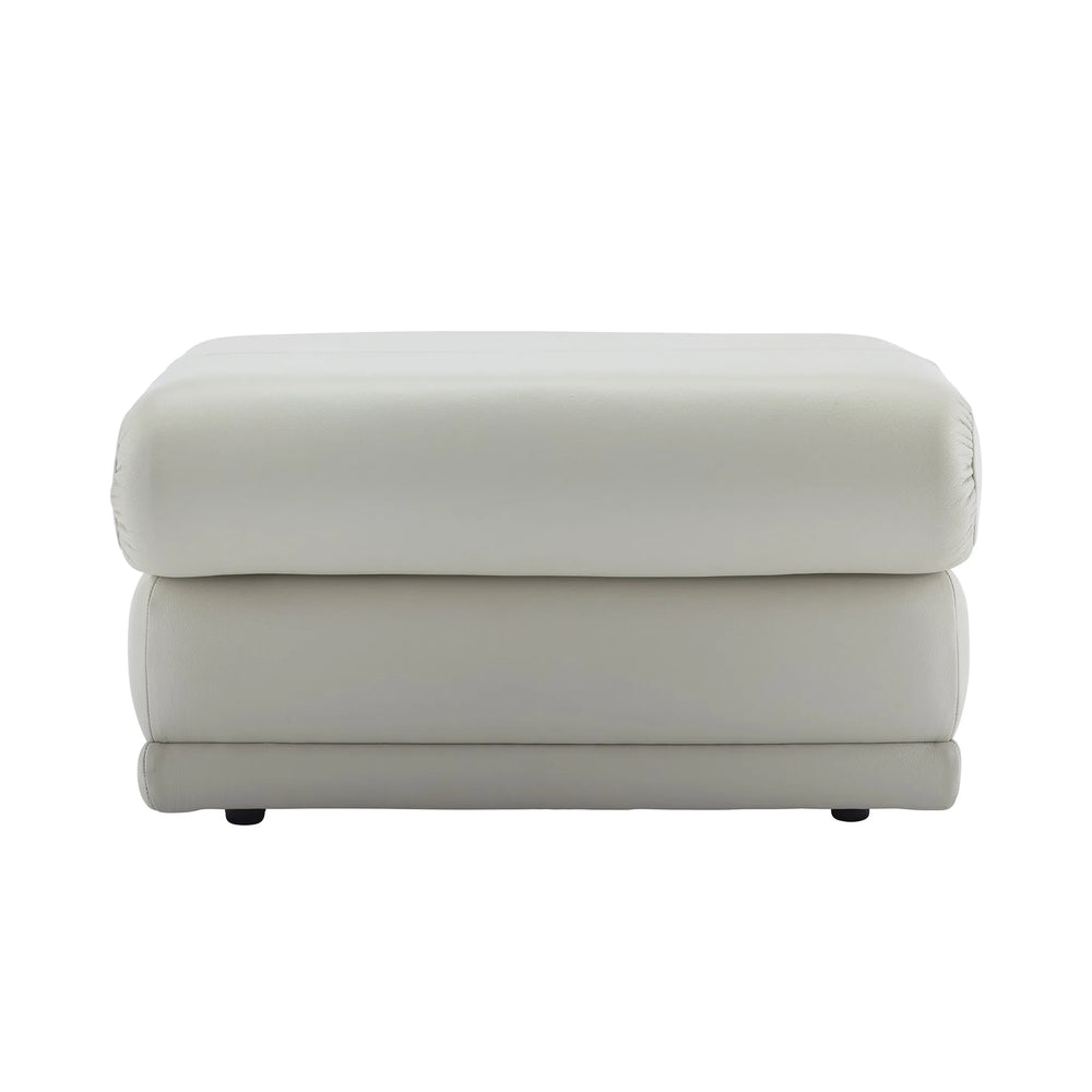 G Plan Malvern Leather Storage Footstool