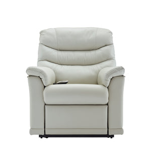 G Plan Malvern Leather Small Dual Elevate Armchair