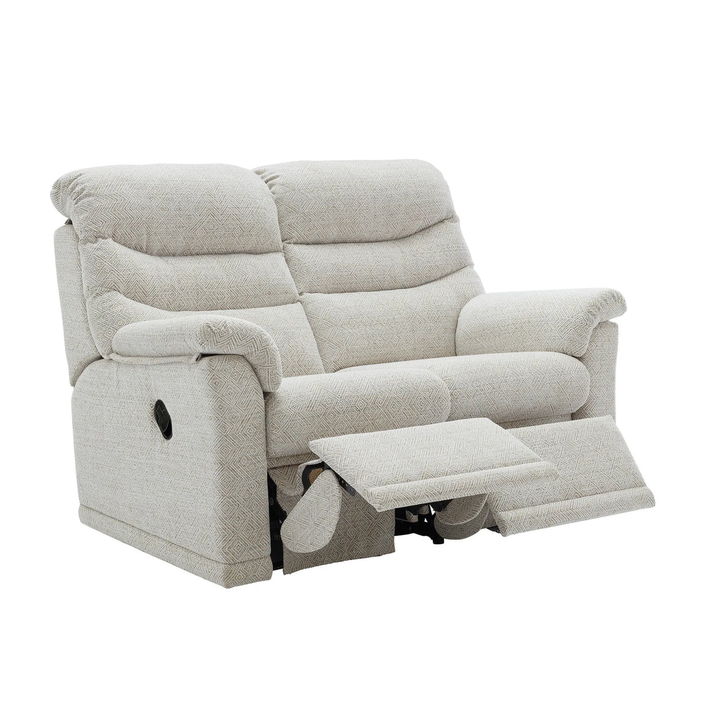 G Plan Malvern Upholstered 2 Seater Fabric Sofa