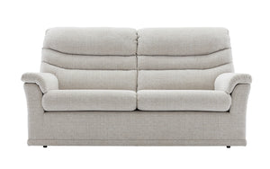 G Plan Malvern Upholstered 3 Seater Fabric Sofa (2 Cushion)