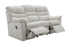 G Plan Malvern Upholstered 3 Seater Fabric Sofa (3 Cushion)
