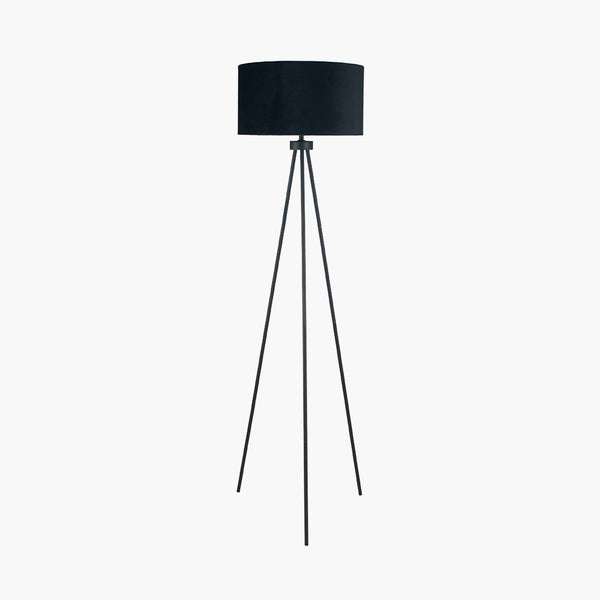 Matt Black Tripod Floor Lamp