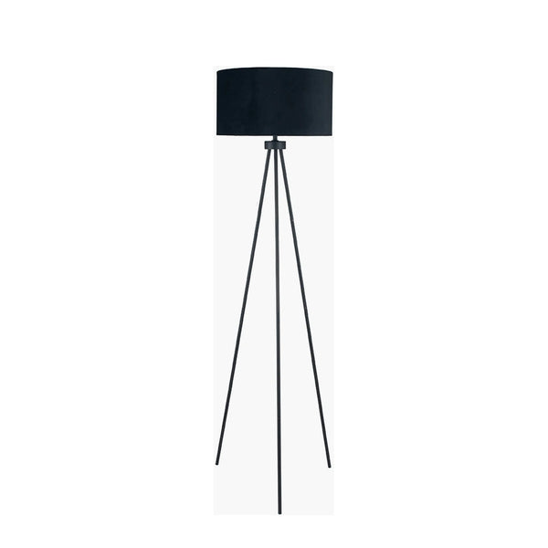 Matt Black Tripod Floor Lamp
