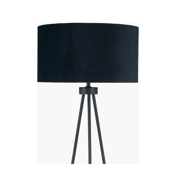 Matt Black Tripod Floor Lamp