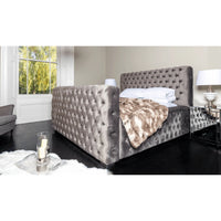 Caracus Upholstered 4ft Small Double Bed Frame
