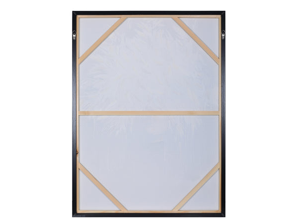 Hidden Muse Hand Embellished Framed Canvas Wall Art 90x120cm