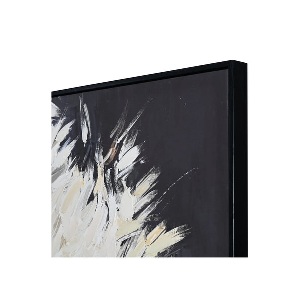Hidden Muse Hand Embellished Framed Canvas Wall Art 90x120cm