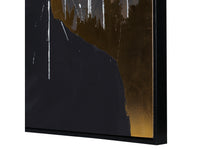 Hidden Muse Hand Embellished Framed Canvas Wall Art 90x120cm