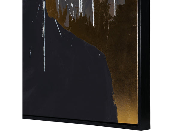 Hidden Muse Hand Embellished Framed Canvas Wall Art 90x120cm