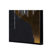 Hidden Muse Hand Embellished Framed Canvas Wall Art 90x120cm