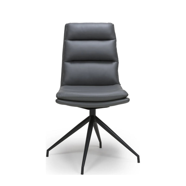 Nimo Swivel Dining Chair Grey
