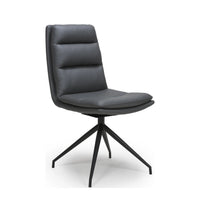 Nimo Swivel Dining Chair Grey
