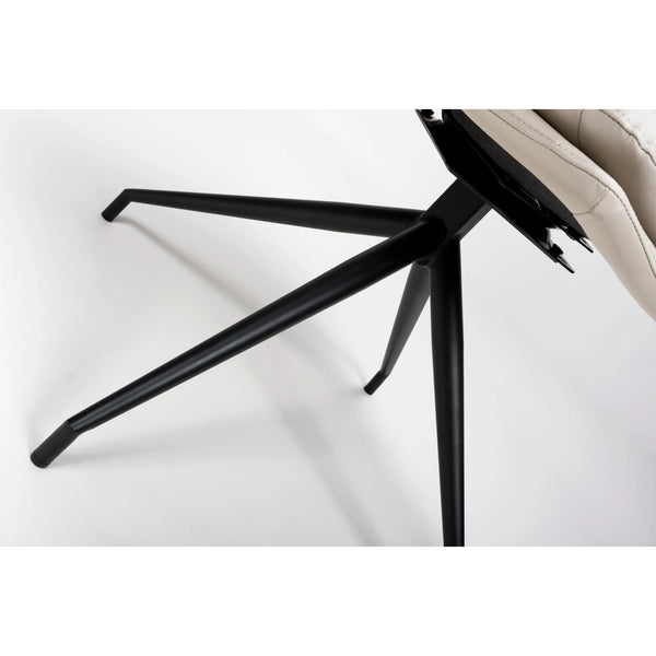 Nimo Swivel Dining Chair Taupe