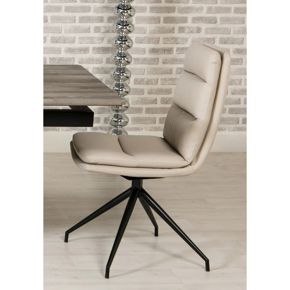 Nimo Swivel Dining Chair Taupe